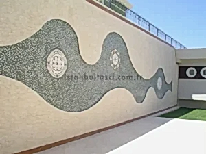 Bahçe Duvarı Taş Kaplama